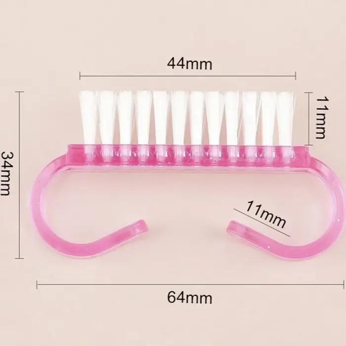 Outil de manucure, brosse à poussière de couleur