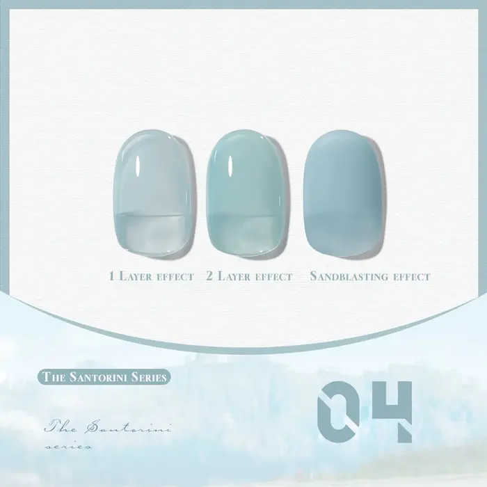 MIANEL 1-12 pièces 12ML printemps Santorin série Gel vernis à ongles 2025 nouveau populaire en ligne glace bleu