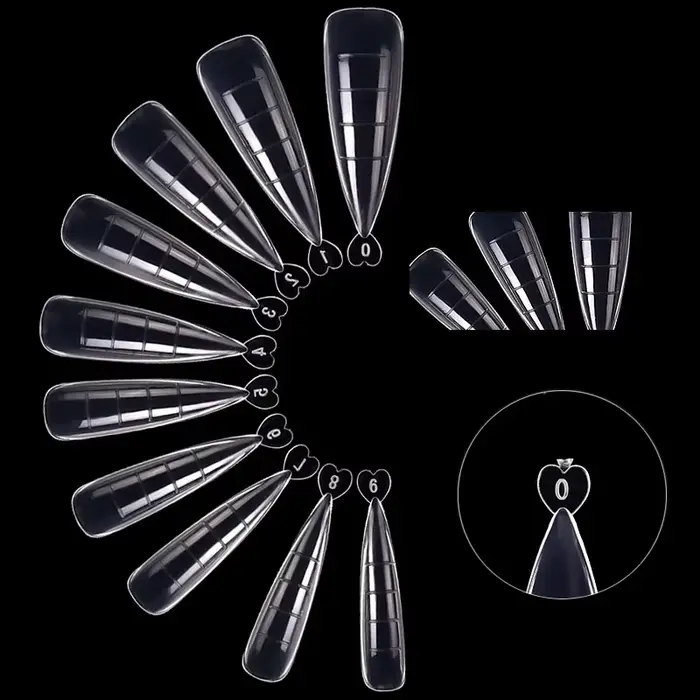 Moules à faux ongles en Gel