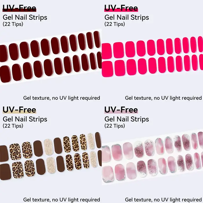 Bandes pour ongles en Gel sans UV