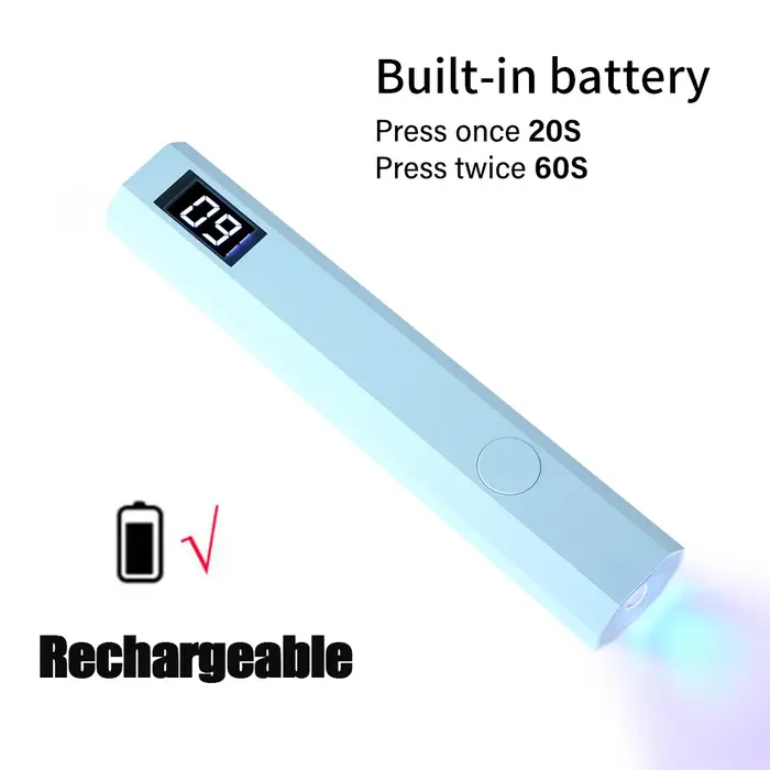 Ensemble de lampes à ongles UV/LED sans fil