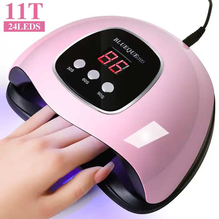 LIMEGIRL sèche-ongles UV Machine professionnelle 24 LED lampe de manucure UV lampe à ongles à usage 