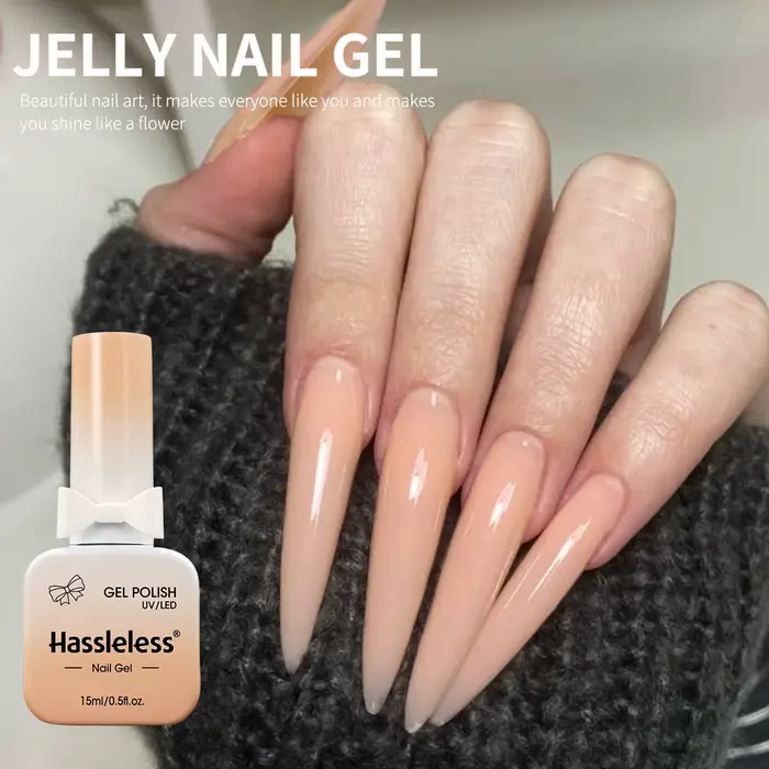 Vernis à ongles gel à usage unique de 15 ml, pratique pour les manucure à la maison ou au salon, fac