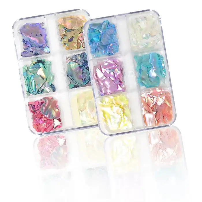 Coquille d'ormeau 3D pour Nail Art