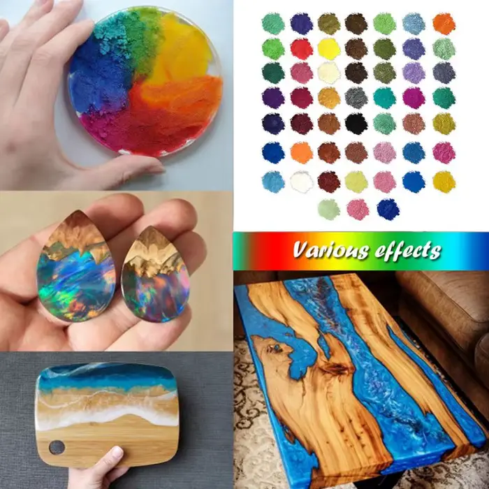 500g coloré nacré poudre Pigment voiture peinture vernis à ongles Mica