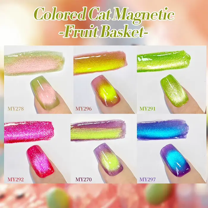 BORN PRETTY 10ml été fruits couleur Gel vernis à ongles goyave raisin violet miel piège chat magnétique