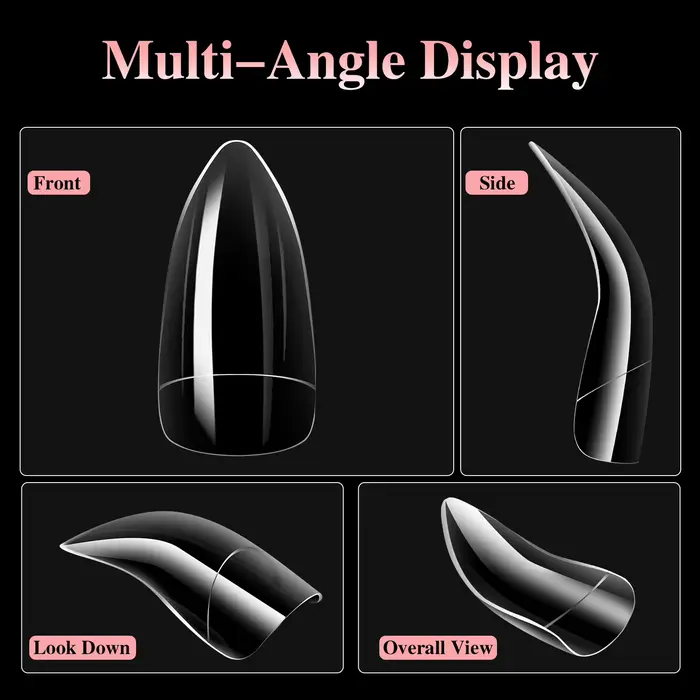 100 boîtes de faux ongles les plus vendus avec aigle unique - Conception en forme de griffe - Type spécial Alien