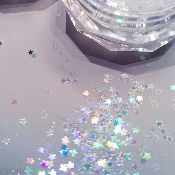 Mini étoile scintillante pour ongles
