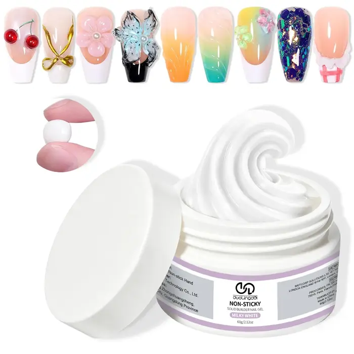 DOULINGDAI Gel de construction solide 60 ml pour ongles