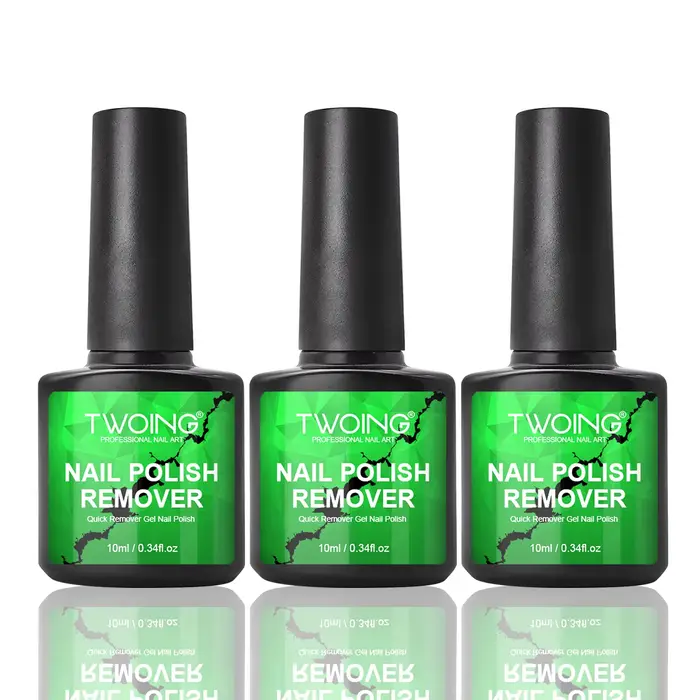 Ensemble de 3 dissolvant de vernis à ongles en Gel, élimine rapidement et facilement les vernis Gel