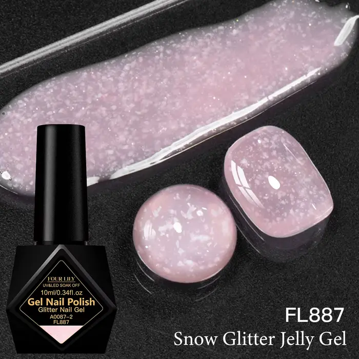 Flocons de neige 10ml, fournitures de Salon de manucure, Gel de manucure à faire soi-même, durcissem