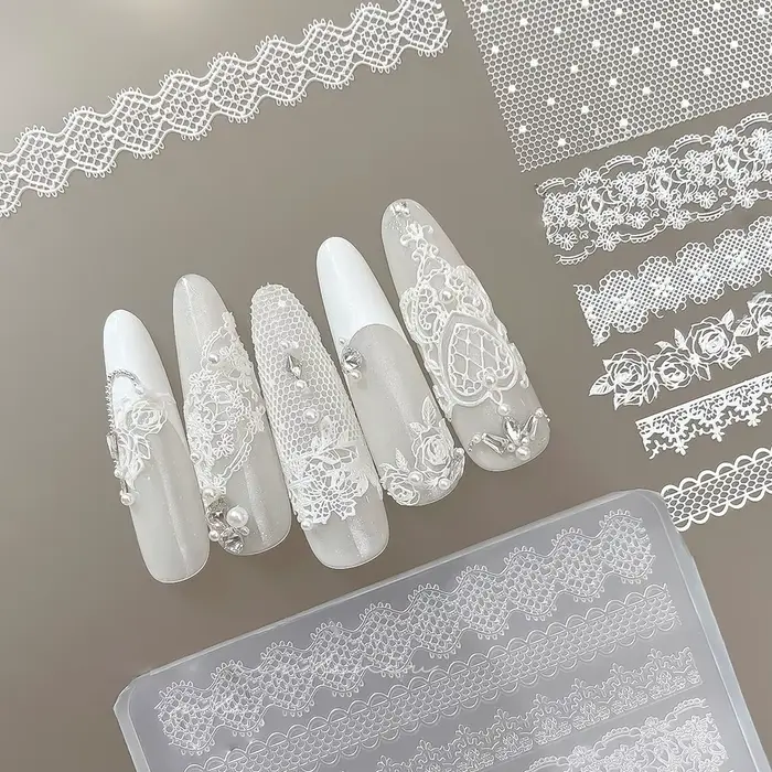 1 pièce Moule en silicone 3D pour nail art