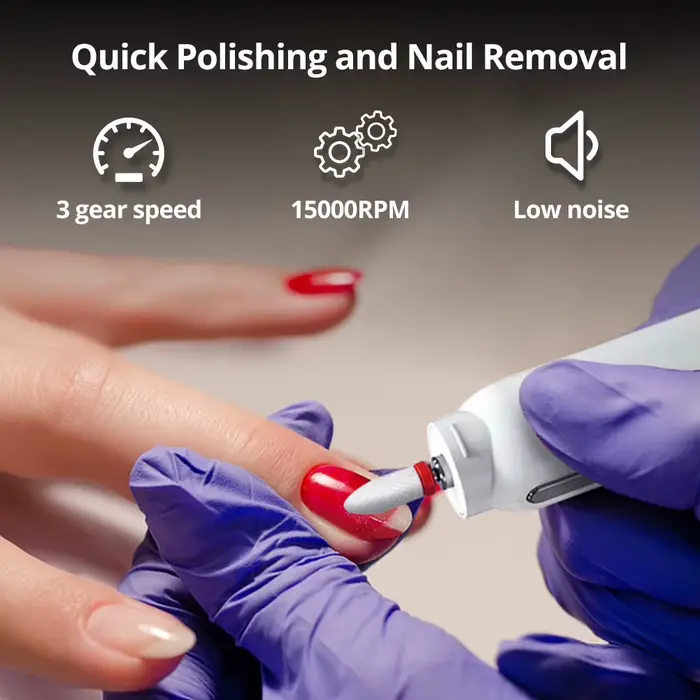Perceuse à ongles sans fil 6 en 1