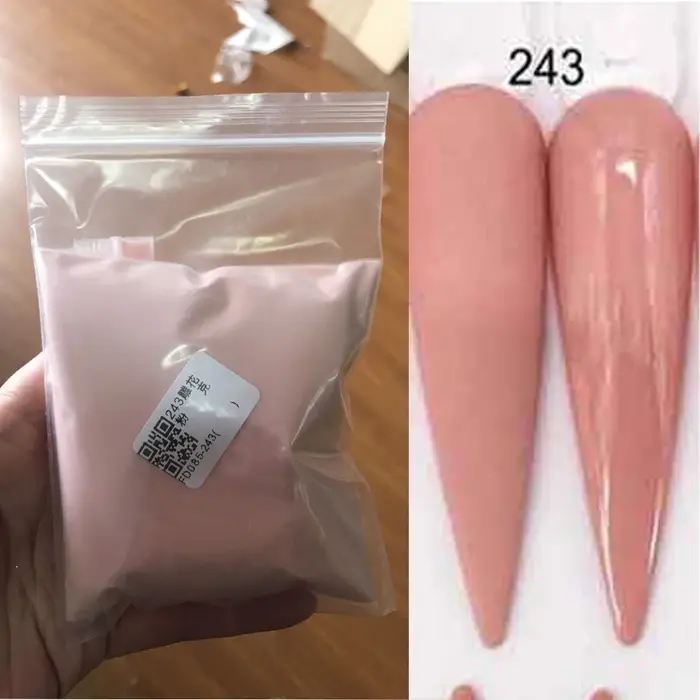 Poudre acrylique nue pour ongles