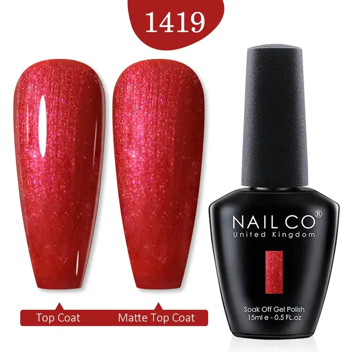 NAILCO 15ml Gel vernis à ongles Semi-permanent hybride