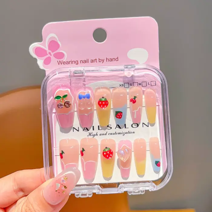 Ongles à presser détachables pour enfants