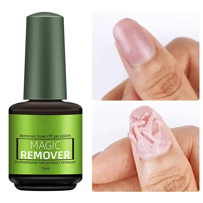 Dissolvant magique pour vernis à ongles