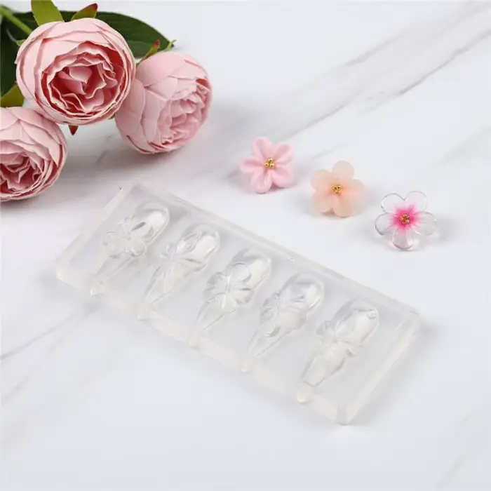 Moule en silicone 3D pour ongles