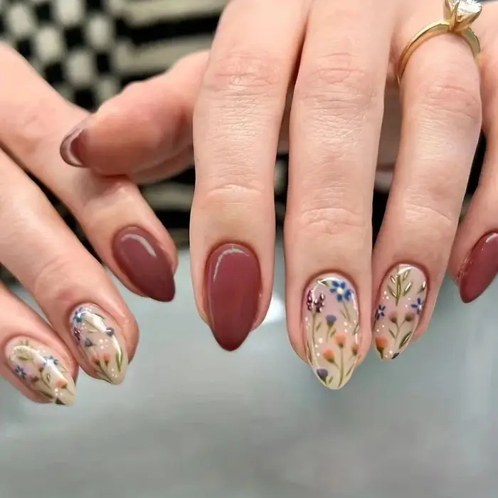 Faux ongles à presser nude