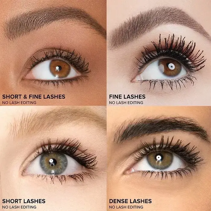 STORSex-Mascara imperméable à l'eau pour les grands yeux, maquillage lisse, nourrissant, résistant à la transpiration, touffu, long volume, rose, aluminium, 8ml