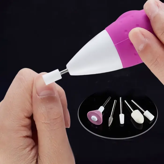 Kit de manucure électrique 5 en 1, combinaison de coupe d'ongles, outil de manucure et pédicure mult