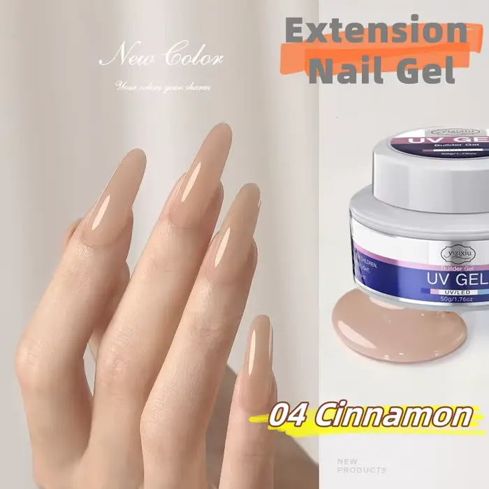 Gel UV durcissant pour ongles Builder Gel, renforcement rapide, longue durée, gel d'extension à reti