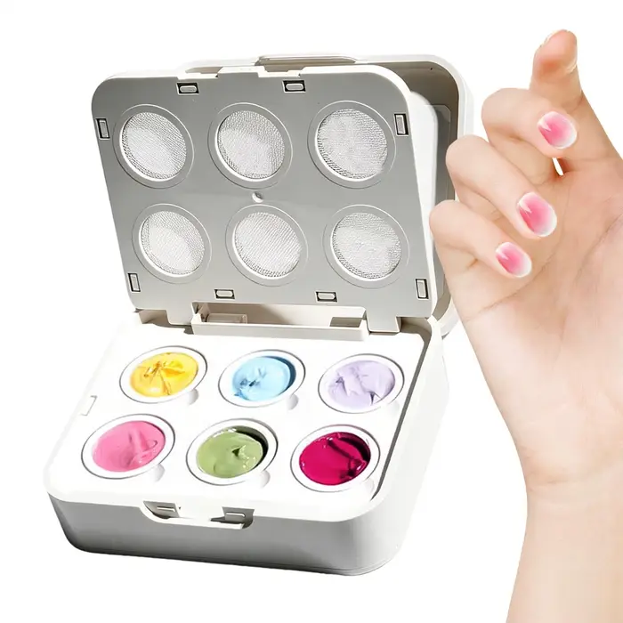 Gels de manucure dégradés 6 couleurs 8ml pour femmes