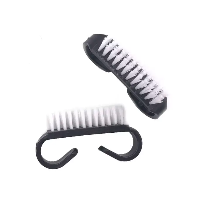 Nouveau Kit de 10 Pinceaux Noirs Professionnels pour le Nettoyage des Ongles