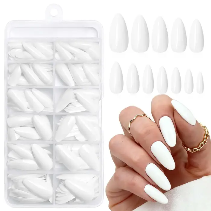 120 pièces/boîte Faux ongles en amande