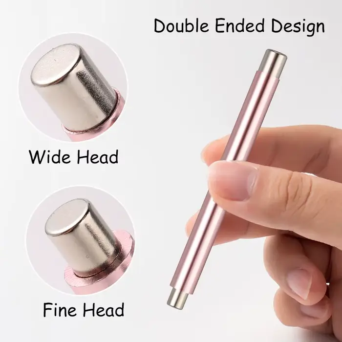 Boule magnétique œil de chat avec bâton magnétique pour ongles, ensemble d'outils, stylo magnétique