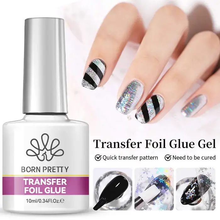BORN PRETTY 10ml Gel Polish Multifonctionnel Base Gel Super Top Coat Soak Off UV LED Vernis à Ongles Semi-Permanent