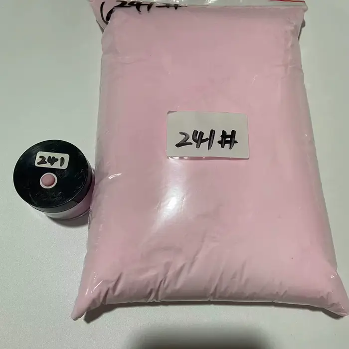 100g professionnel nu rose cristal acrylique poudre 3in1 Extension/travail/sculpture cristal rose po