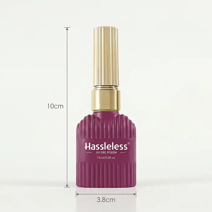 Vernis à ongles en gel 15 ml | Finition mate et brillante | Longue durée et résistant aux éclats