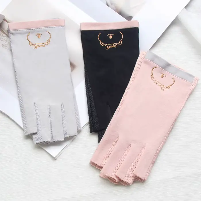 1 paire de gants anti-uv pour ongles
