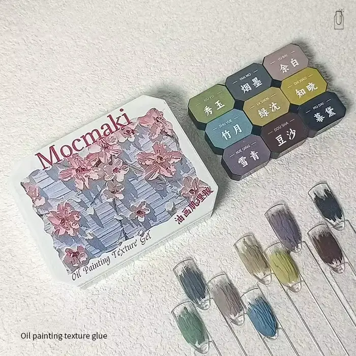 Nouvelle crème pour ongles Gel dessin Gel pâte 3D huile peinture Texture Sculpture vernis gaufrage Nail Art Gel manucure décorations