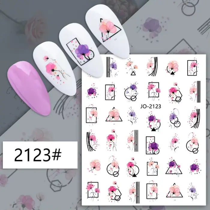 Autocollants de manucure pour Nail Art