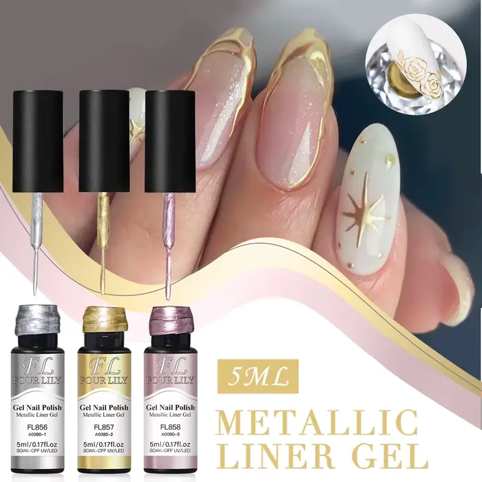 Vernis à ongles en Gel miroir