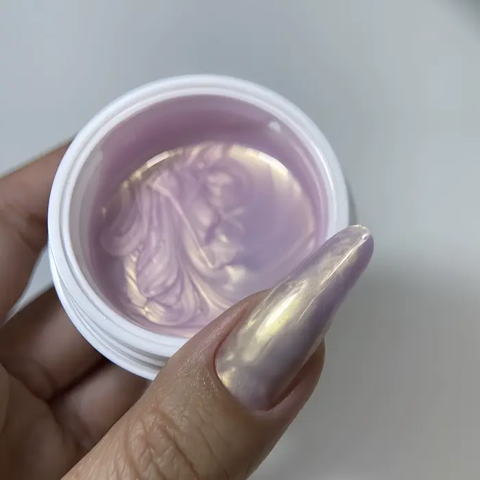 MSHARE 30g constructeur ongles Gel perle violet fil UV/LED TPO gratuit Extension d'ongle Gel Construction