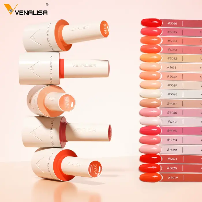 VENALISA 10ml vernis à ongles nouvelle formule végétalienne HEMA TPO gratuit translucide gelée nu Gel
