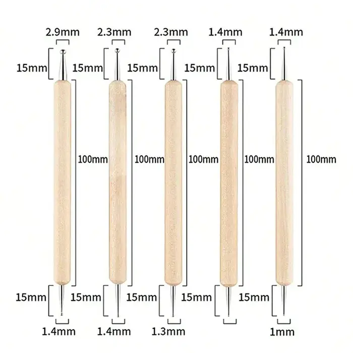 Stylo à points pour Nail Art