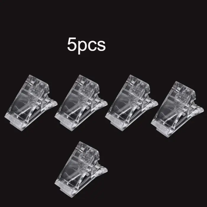 Nail Clips All for Manicure for Nails Uv Gel Polish Fixed Styling Accessories Tools Acrylic Press on Molds French Poly Hand Fake