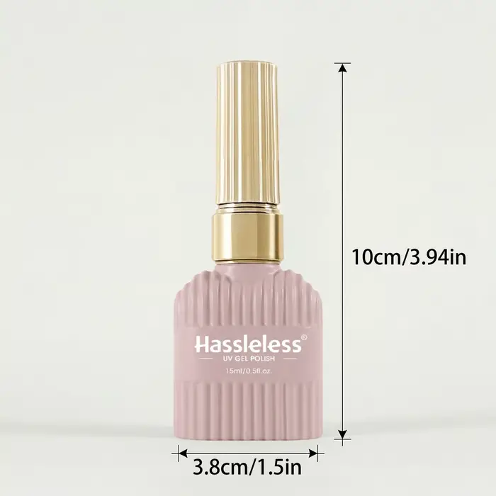 Sans tracas # Vernis à ongles gel rose nude 05