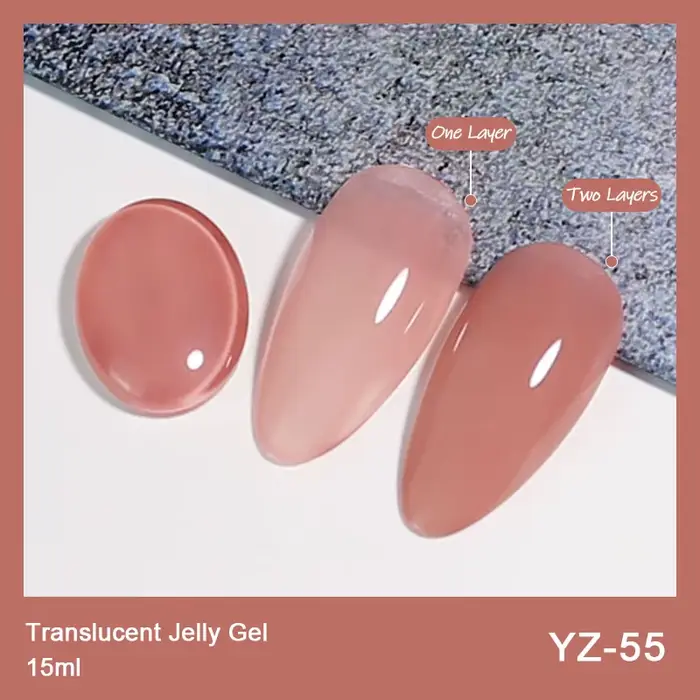 NAILCO 15ml Camel café Gel Vernis à ongles couleur marron chocolat série Vernis UV Gel à ongles Nail
