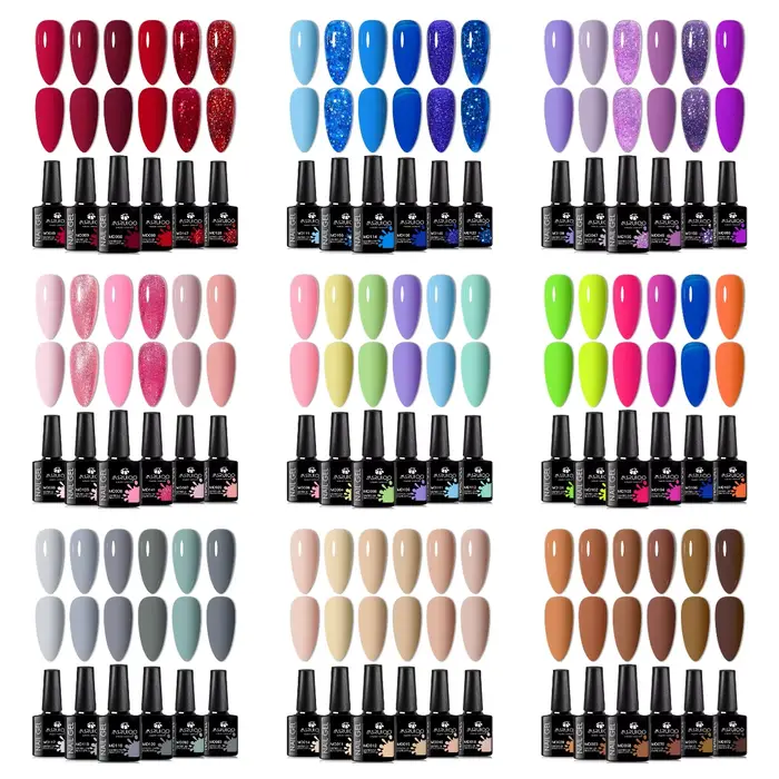 Ensemble de vernis à ongles Gel