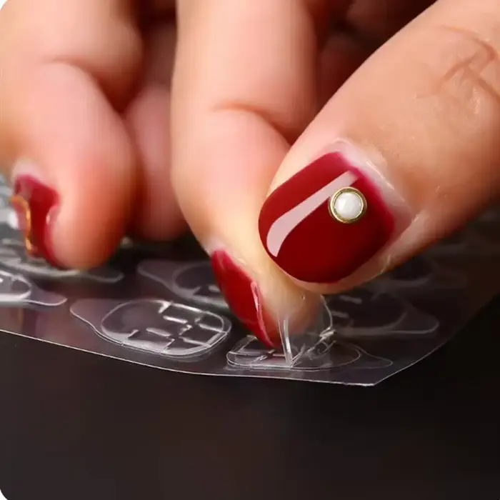 600 pièces Double face colle autocollant pour ongles onglets adhésifs imperméable respirant faux