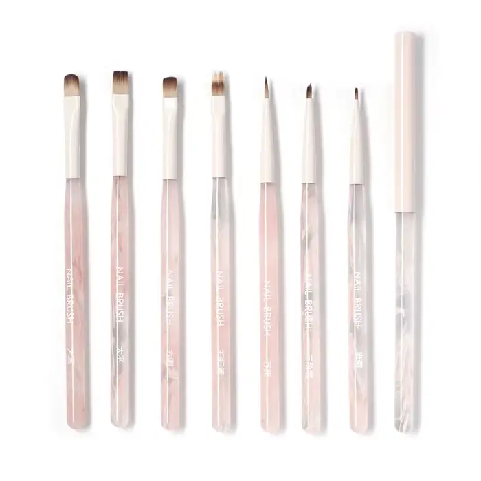 Stylo de photothérapie multifonctionnel pour colle Nail Art, brosse pour Gel UV, acrylique, manucure, peinture, dessin, pinceaux professionnels, outils