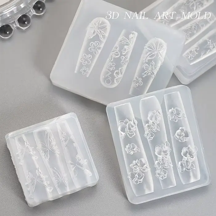 Moule à ongles en Silicone