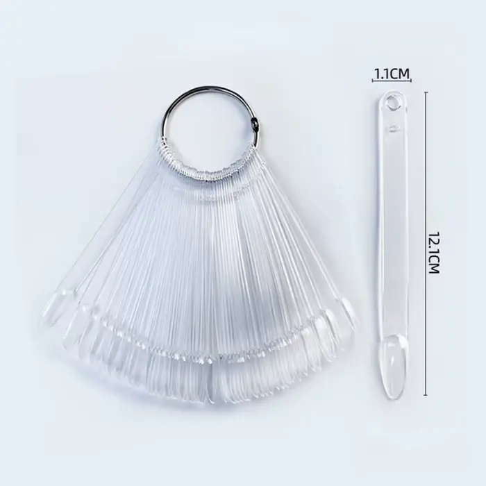 Produits pour ongles 50 couleurs carte en éventail pour vernis à ongles carte de vernis à ongles pra