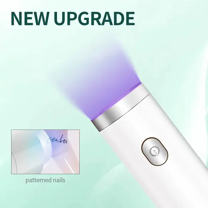 NAILPOP Lampe à ongles UV rose magnétique portable