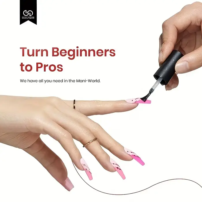 Kit de gel pour extension d'ongles Poly